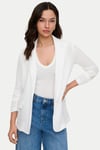 Onlita Regular Fit Kruvaze Yaka Blazer Kadın Ceket 15370275 BEYAZ