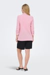 Onlita Regular Fit Kruvaze Yaka Blazer Kadın Ceket 15370275 PEMBE