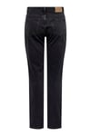 Onljacı Regular Fit Boru Paça Jeans Kadın Kot Pantolon 15301779 SİYAH