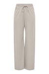 Onljany Regular Fit Yüksek Bel Geniş Paça Kadın Pantolon 15294429 KREM