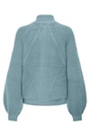 Onlkatia Regular Fit Yarım Balıkçı Yaka Örme Kadın Kazak 15324678 MİNT