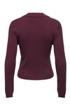 Onlkaya Regular Fit Kadın Polo Yaka T Shirt 15344841 BORDO