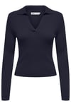 Onlkaya Regular Fit Kadın Polo Yaka T Shirt 15344841 KOYU LACIVERT