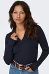 Onlkaya Regular Fit Kadın Polo Yaka T Shirt 15344841 KOYU LACIVERT