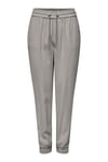 Onlkelda Regular Fit Normal Bel Lastikli Paça Cepli Jogger Kadın Pantolon 15203946 TAŞ