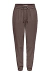 Onlkelda Regular Fit Normal Bel Lastikli Paça Cepli Jogger Kadın Pantolon 15203946 KAHVE