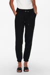 Onlkelda Regular Fit Normal Bel Lastikli Paça Cepli Jogger Kadın Pantolon 15203946 SİYAH