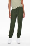 Onlkelda Regular Fit Normal Bel Lastikli Paça Cepli Jogger Kadın Pantolon 15203946 HAKİ