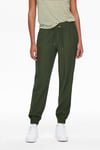 Onlkelda Regular Fit Normal Bel Lastikli Paça Cepli Jogger Kadın Pantolon 15203946 HAKİ