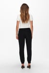 Onlkelda Regular Fit Normal Bel Lastikli Paça Cepli Jogger Kadın Pantolon 15203946 SİYAH