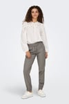 Onlkelda Regular Fit Normal Bel Lastikli Paça Cepli Jogger Kadın Pantolon 15203946 TAŞ
