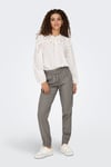 Onlkelda Regular Fit Normal Bel Lastikli Paça Cepli Jogger Kadın Pantolon 15203946 TAŞ