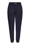 Onlkelda Regular Fit Normal Bel Lastikli Paça Cepli Jogger Kadın Pantolon 15203946 LACİVERT
