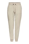 Onlkelda Regular Fit Normal Bel Lastikli Paça Cepli Jogger Kadın Pantolon 15203946 BEJ