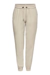 Onlkelda Regular Fit Normal Bel Lastikli Paça Cepli Jogger Kadın Pantolon 15203946 BEJ