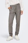 Onlkelda Regular Fit Normal Bel Lastikli Paça Cepli Jogger Kadın Pantolon 15203946 TAŞ