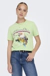 Onllucy Organik Pamuklu Regular Fit Kadın T Shirt 15307412 MİNT