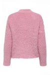 Onllulu Regular Fit Bisiklet Yaka Örme Kadın Kazak 15350651 Şeker Pembe