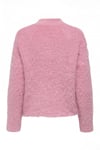 Onllulu Regular Fit Bisiklet Yaka Örme Kadın Kazak 15350651 Şeker Pembe