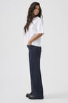 Onlmadison Yüksek Bel Geniş Paça Jeans Kadın Kot Pantolon 15352206 KOYU LACIVERT