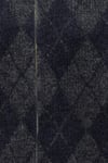 Onlmaroon Kareli Geniş Yaka Fermuarlı Kadın Kazak 15358211 LACİVERT-GRİ