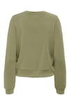 Onlmaya Pamuklu Regular Fit Bisiklet Yaka Kadın Sweat 15361163 Olive