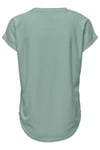 Onlmolly Relaxed Fit Bisiklet Yaka Kadın T Shirt 15368563 AÇIK YEŞİL