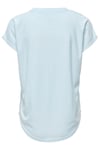 Onlmolly Relaxed Fit Bisiklet Yaka Kadın T Shirt 15368563 AÇIK MAVİ