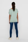 Onlmoster Regular Fit Bisiklet Yaka Kadın T Shirt 15106662 MİNT