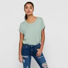 Onlmoster Regular Fit Bisiklet Yaka Kadın T Shirt 15106662 MİNT