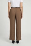 Onlnele Wide Leg Geniş Paça Belden Bağlamalı Kadın Pantolon 15370054 VİZON