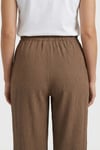 Onlnele Wide Leg Geniş Paça Belden Bağlamalı Kadın Pantolon 15370054 VİZON