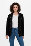 Onlnewstarline Regular Fit Kapüşonlu Cepli Mevsimlik Kadın Mont 15218612 SİYAH
