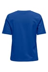 Onlonly % 100 Pamuk Regular Fit Bisiklet Yaka Kadın T Shirt 15270390 SAKS