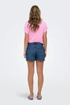 Onlphine Pamuklu Regular Fit Kot Kadın Short 15372986 MAVİ