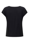 Onlrilla Regular Fit V Yaka Kısa Kollu Kadın T Shirt 15315776 SİYAH