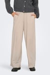Onlsakura Relaxed Fit Normal Bel Bol Paça Kadın Pantolon 15366882 TAŞ