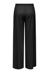 Onlsakura Relaxed Fit Normal Bel Bol Paça Kadın Pantolon 15366882 SİYAH