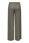 Onlsakura Relaxed Fit Normal Bel Bol Paça Kadın Pantolon 15366882 KOYU HAKİ