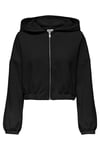 Onlscarlett Regular Fit Kapüşonlu Kadın Sweat 15346449 SİYAH