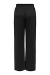 Onlscarlett Regular Fit Normal Bel Geniş Paça Kadın Eşofman Altı 15346400 SİYAH