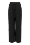 Onlscarlett Regular Fit Normal Bel Geniş Paça Kadın Eşofman Altı 15346400 SİYAH