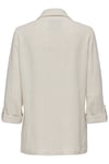 Onlsiesta Keten Karışımlı Loose Fit Blazer Kadın Ceket 15322274 AÇIK BEJ