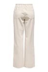 Onlsilla Pamuklu Regular Fit Yüksek Bel Geniş Paça Kadın Pantolon 15364334 TAŞ