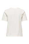 Onlsophia Regular Fit Bisiklet Yaka Kadın T Shirt 15368560 KREM