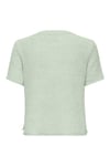 Onlsunny Regular Fit Bisiklet Yaka Örme Kadın Kazak 15254282 AÇIK YEŞİL