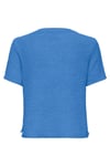 Onlsunny Regular Fit Bisiklet Yaka Örme Kadın Kazak 15254282 MAVİ