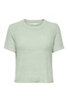Onlsunny Regular Fit Bisiklet Yaka Örme Kadın Kazak 15254282 AÇIK YEŞİL