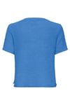 Onlsunny Regular Fit Bisiklet Yaka Örme Kadın Kazak 15254282 MAVİ