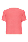 Onlsunny Regular Fit Bisiklet Yaka Örme Kadın Kazak 15254282 MERCAN